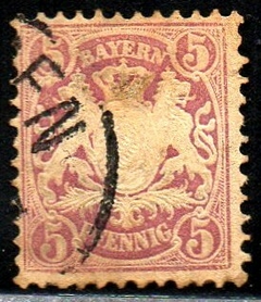 06922 Alemanha Bavária 40 Brasão com amenci U