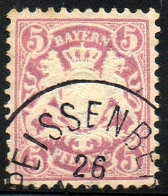 06956 Alemanha Bavária 61 Brasão U