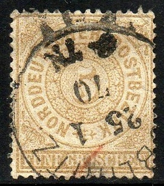 06993 Alemanha Confederação do Norte 17 Numeral U