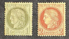 França, (Yvt#50/51) €230, Novos