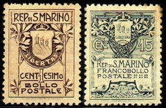 07139 San Marino 47/48 Brasão Armas NN (PF)