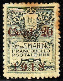 07139 San Marino 52 Brasão Armas NN (PF)