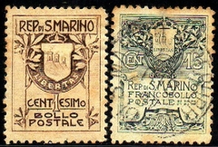 07140 San Marino 48A/49 Brasão Armas NN (PF)