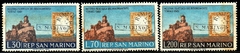 07205 San Marino 520/22 Exposição Filatélica NN