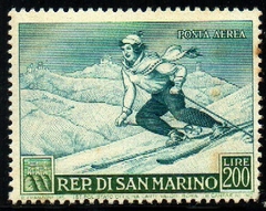 07291 San Marino Aéreos 100 Esportes de Inverno NN (PF)