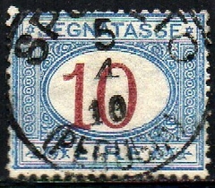 07374 Itália Taxas 19 Numeral U
