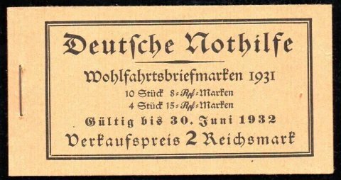 07414 Alemanha Reich Caderneta C 435 Exposição Castelos NNN