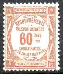 07450 França Taxas 48 Numeral N