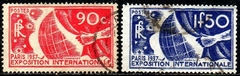 07486 França 326/27 Exposição Filatélica U