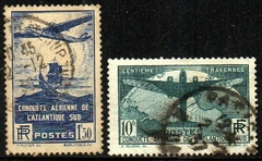 07491 França 320/21 Avião Caravela U