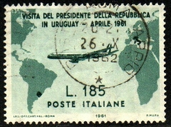 07537 Itália 846 Gronchi Avião U