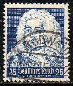 07565 Alemanha Reich 534 Compositor Haendel U