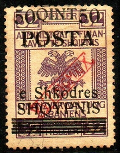 07596 Albânia 65 Brasão N
