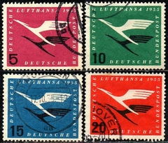 07616 Alemanha Ocidental 81/84 Luhthansa U