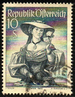07642 Áustria 754A Chapéus U (a)