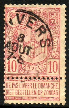 07658 Bélgica 69 Brasão U