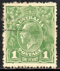 07739 Austrália 47 Canguru Pássaro U (b)