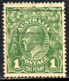 07741 Austrália 48 Canguru Pássaro U (ak)