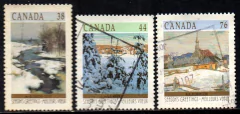 07776 Canada 1116/18 Pintura de Paisagens U (b)