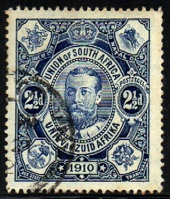 07839 África do Sul 1 George V e Brasão U