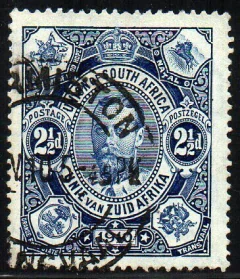 07839 África do Sul 1 George V e Brasão U (b)