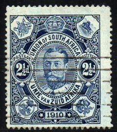 07839 África do Sul 1 George V e Brasão U (e)