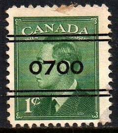 07853 Canada 236 Precancelado 0700 Quebec Montreal