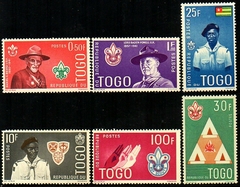 08019 Togo 334/39 + Bloco 5 e Especiais Escotismo NNN