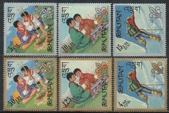 08138 Bhutan 110/15 + Bloco 5 Escotismo NNN