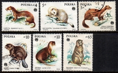 08272 Polônia 2758/63 Proteção aos Animais N / U