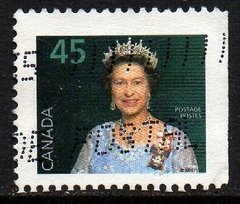 08325 Canada 1418a Rainha Elizabeth U (b)