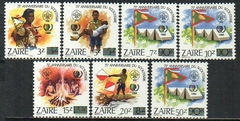 08337 Zaire 1218/24 + Bloco 39 Escotismo NNN