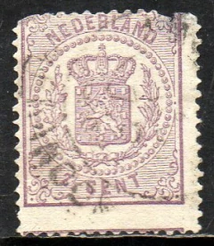09017 Holanda 18 Brasão com Amenci U