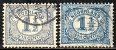 09032 Holanda 67 +67a Numerais U