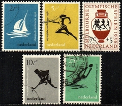 09104 Holanda 654/58 Jogos Olímpicos Olimpíadas U