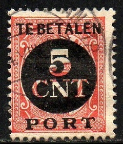 09324 Holanda Taxas 74 Numeral U
