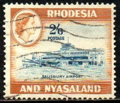 09620 Rodésia Nyasaland 29 Aeroporto U (a)