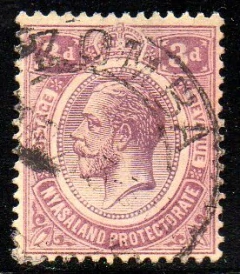 09624 Nyasaland 16 George V U