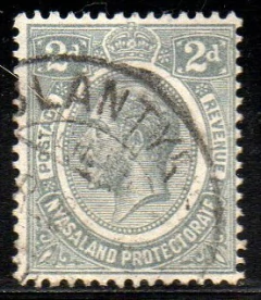 09627 Nyasaland 33 George V U