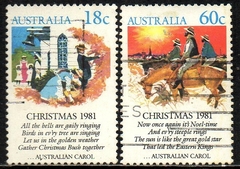 09736 Austrália 756/57 Natal Contos U
