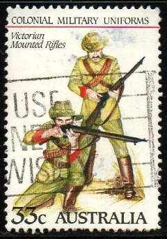 09754 Austrália 897 Uniformes Militares U
