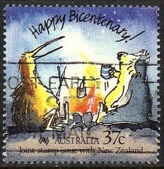 09813 Austrália 1089 Emissão Conjunta com NZ U (a)