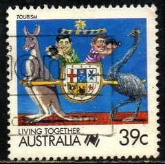 09825 Austrália 1098 Arte Turismo U (b)