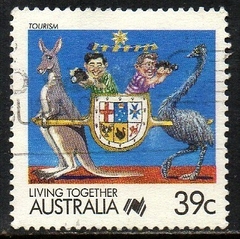 09825 Austrália 1098 Arte Turismo U