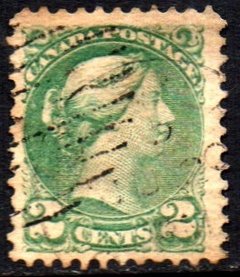 09840 Canada 29 Rainha Vitória Denteação 11 1/2 x 12 U
