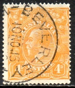 09853 Austrália 27a George V Canguru U