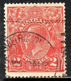 09854 Austrália 26 George V Canguru U