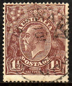 09862 Austrália 34 George V Canguru U