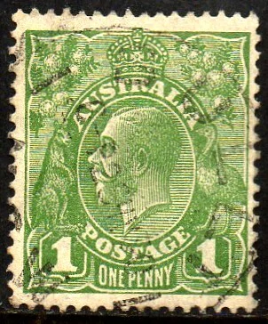 09863 Austrália 51 (A) George V Canguru U (a)