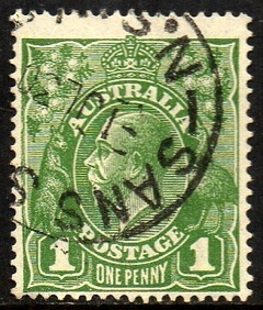 09865 Austrália 51 (B) George V Canguru U (a)
